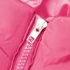 AIMAOMI Baby Snowsuit Newborn Winter Unisex Jumpsuit Infant Hooded Double Zipper Romper Girls (Hot Pink, 18-24 Months) view 4