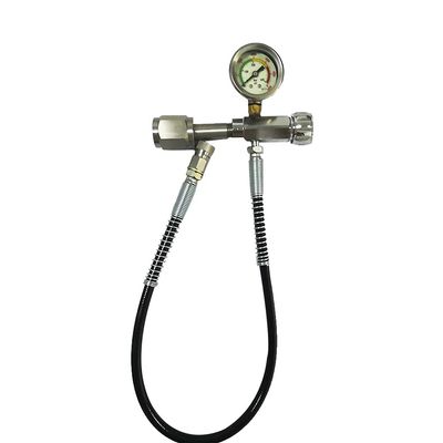 Cashewnuts 4500PSI Fill Station Paintball PCP SCBA Fill Station Charging Adapter 60CM Microbore Hose Diving Inflator Valve w/Refill Charging Adaptor, 1/2 Quick Insertion Interface