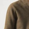 Gsywaipei Men's Mock Neck Knit Pullover Soft Casual Slim Fit Knits Sweaters Quarter Zip Solid Male Knitted Sweater (Green1,X-Large) view 3