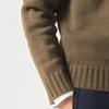 Gsywaipei Men's Mock Neck Knit Pullover Soft Casual Slim Fit Knits Sweaters Quarter Zip Solid Male Knitted Sweater (Green1,X-Large) view 4