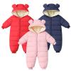 AIMAOMI Newborn Snowsuit Baby Boys Girls Snowsuits Infant Toddler Winter Snow Suit Coat Clothes (Pink, 6-12 Months) view 1