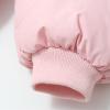 AIMAOMI Newborn Snowsuit Baby Boys Girls Snowsuits Infant Toddler Winter Snow Suit Coat Clothes (Pink, 6-12 Months) view 3