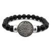 BOMUKE Aztec Calendar Mexico Art Leather Bracelet for Women Men view 1