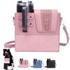 2026 New Stanley Purse Cup Holder Bag Crossbody Water Cup Storage Bag Portable Cups Purses Stanley Cup Purse Holder 40 Oz Perfect Valentines Day Gift Gift (Pink-A) view 1