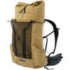 3F UL Gear 35+10L Ultralight Hiking Backpack, Camping Daypack with Aluminum Frame for Men & Women, High Breathability, Trekking, Cycling, Emergency Preparedness Pack (Khaki, S)