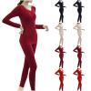 HGps8w Thermal Underwear for Women Long Johns Ultra-Soft Warm Winter Fitted Top & Bottom Base Layer Sets for Cold Weather view 2