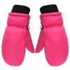 Baby Warm Gloves Kids Windproof Winter Snow Gloves Ski Gloves for Boy Girl Toddler Outdoor Warm Thicken Snowboard Gloves (Hot Pink, 2-5 Years) view 1