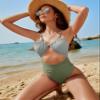 Blooming Jelly Womens One Piece Swimsuit Tummy Control Bathing Suit 2026 Sexy Slimming Flattering Cute Cheeky High Cut Out Ladies Swimwear (Medium, Olive Green) view 4