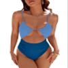 Blooming Jelly Womens One Piece Swimsuit Tummy Control Bathing Suit 2026 Sexy Slimming Flattering Cute Cheeky High Cut Out Ladies Swimwear (XX-Large, Deep Sea Blue) view 1