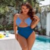 Blooming Jelly Womens One Piece Swimsuit Tummy Control Bathing Suit 2026 Sexy Slimming Flattering Cute Cheeky High Cut Out Ladies Swimwear (XX-Large, Deep Sea Blue) view 2