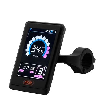 BAFANG eBike Display UKS2+ with USB Port for BBS01 BBS02 BBSHD Mid Drive Motor 0-9 Pedal Assist Levels eBike Computer E-Bike Display Meter Panel with Automatic Backlight UART Protocol