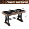 Barrington Coventry 54" 4-in-1 Combo Game Table with Billiards, Air Hockey, Foosball, and Table Tennis view 2