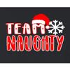 Large Black Mens Team Naughty Funny Christmas Eve Morning Party Sleeveless Tank Top T-Shirt view 3