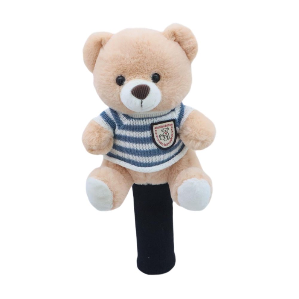 Aosekaa Bear Golf Wood Headcover, Golfer Gift, Stylish Protection for Your Club, for Women Plush Funny Club Head Cover,Golf Accessory, Fairway
