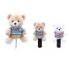 Aosekaa Bear Golf Wood Headcover, Golfer Gift, Stylish Protection for Your Club, for Women Plush Funny Club Head Cover,Golf Accessory, Fairway view 2