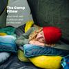 Rumpl The Adjustable Camp Pillow - Full Size Packable Outdoor and Travel Pillow, Two-Sided Temperature Control, 22" x 15", Cascade Fade view 2