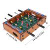 Beufee Foosball Table, Game Table Soccer Games Portable Mini Table Football Game Tables for Soccer Table Game for Party Game Room view 4