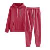 sweat set for women Womens 2 Piece Outfits Lounge Hoodie Sweatsuit Sets Oversized Sweatshirt Baggy Fall Comfy Sweatpants with Pockets view 1