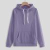 2 piece joggers sets for women Womens 2 Piece Outfits Lounge Hoodie Sweatsuit Sets Oversized Sweatshirt Baggy Fall Comfy Sweatpants with Pockets Purple view 2