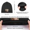 Beanie for Men Women Winter A White Rabbit Beanies Hat Soft Warm Knit Hats Beanie Cap Knit Beanies view 2