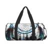 Gym Bags Small Native Dream Catcher Duffel Bag Overnight Bag with Shoe Compartment Carryon Bag for Men Women view 3