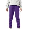 Boys Girls Sweatpants Fleece Athletic Workout Pants Toddler Cargo Pants Joggers with Drawstring Trousers (A, 4-5 Years) view 4