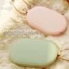 JAOCDOEN Rechargeable Hand Warmer Mini USB Double Sided Heating Electric Reusable Hand Warmer Portable Electric Hand Warmer Pocket Hand Warmer Rechargeable Hand Warmer (Green) view 2