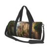 Gym Bags Small Italy Tuscan Duffel Bag Overnight Bag with Shoe Compartment Carryon Bag for Men Women view 2