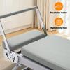 HYD-Parts Pilates Reformer Foldable Reformer Pilates Machine for Home Use Pilates Equipment for Home Workouts Cardio Fitness Rebounder Up to 300 lbs Weight Capacity (Gray) view 4