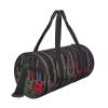 Gym Bags Small Guitar pattern Duffel Bag Overnight Bag with Shoe Compartment Carryon Bag for Men Women view 4