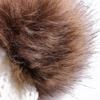 Ayuduots 2PCS Winter Parent-Child Hat, Pompom Knitted Hats for Baby and Mom, Faux Fur Balls Thicken Skull Cap Grey view 3