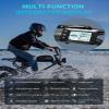 20AH 48V Electric Bike for Adults Peak Value 1200W Electric Motorcycle, 50KM/H Mountain Snow, Sand Dirt Bike, 20*4 Fat Tire, Range 70-160KM, LCD Display, Multiple Shock Absorber Hydraulic Disc Brake view 4