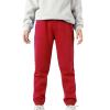 Boys Girls Sweatpants Fleece Athletic Workout Pants Toddler Cargo Pants Joggers with Drawstring (RD1, 4-5 Years) view 4