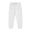 Baby Boy Pants Toddler Cotton Pull on Jogger Kids Drawstring Solid Elastic Sweatpants Boy Sweatpants (Beige, 4-5 Years) view 2