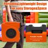 3HP Bounce House Blower, 2150W Portable Commercial Air Blower for Large Water Slides Inflatable Castle Jump Slides, Air Blower for Inflatable, Efficient Inflation Ready-to-Use, 3350Rpm view 3