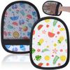 codree 2 Pcs Sand Wipe Off Mitts, Beach Theme Sand Remover for Beach view 1