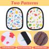 codree 2 Pcs Sand Wipe Off Mitts, Beach Theme Sand Remover for Beach view 4