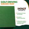 3-Layer Heavy Duty Golf Mat - 59"x 59" Golf Hitting Mats for Indoors & Outdoors view 3