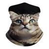 Cat Neck Gaiter Winter Face Mask for Men Women Scarf Face Cover Breathable Balaclava Running Bandana view 1