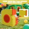 Genseino Inflatable Bounce House Blower, 2HP/1.5HP Dual Mode Air Blower view 4
