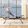 Pilates core Bed, Foldable Home, Yoga Studio Same Commercial Fitness Equipment, Black