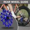 for SRAM for Garbaruk 11/12-Speed, 12T+16TRear Derailleur Cage Pulley Wheels Derailleur Ceramic beari (Blue Gear) view 2