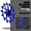 for SRAM for Garbaruk 11/12-Speed, 12T+16TRear Derailleur Cage Pulley Wheels Derailleur Ceramic beari (Blue Gear) view 3