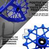 for SRAM for Garbaruk 11/12-Speed, 12T+16TRear Derailleur Cage Pulley Wheels Derailleur Ceramic beari (Blue Gear) view 4