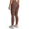 Aoxjox Womens Workout Leggings Metamorph Mid-Rise Hidden Scrunch Tummy Control Gym Training Yoga Pants 28.5" (Fudge Coffee, X-Small) view 2