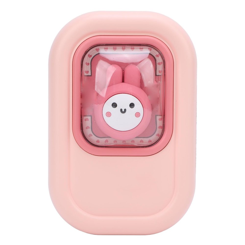 Compact Portable Electric Hand Warmer with 360 Degree Heating, Rechargeable & Suitable for Indoor Outdoor Winter Activities (Pink)