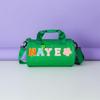 HVASITOP Personalized Sport Dance Gym Bag for Toddler,Travel Bag for Girls,Sewn on with Chenille Letters,Kids Christmas Gift view 4