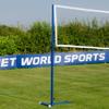 Vermont Procourt Freestanding Badminton/Volleyball Combi Post [Optional Nets]  Portable Steel Poles with Self Weighted Base - Durable Set for Indoor and Outdoor Sports (Posts Only) view 3