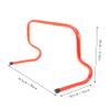 Parliky Boy Girl Agility Hurdles Speed Training Equipment for Soccer Basketball Football Material for Boy Girl Agility Coordination Development for Young Athletes view 2