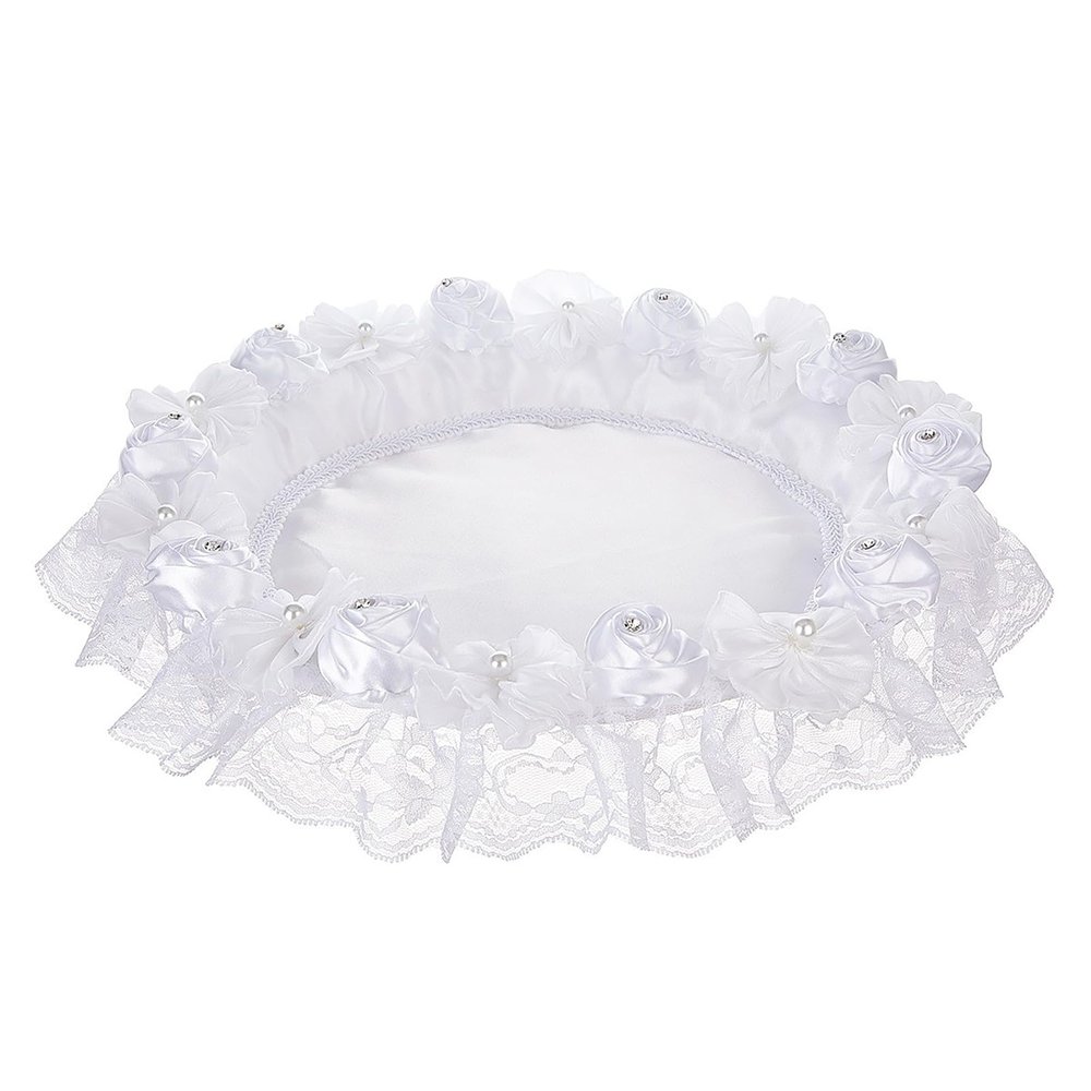 MEUMITY Decorative Round Tray,Jewelry Tray,Jewelry Rings Trinket Dish for Rings Earrings Necklace Organizer,Jewelry Holder Organizer,Decorative Tray